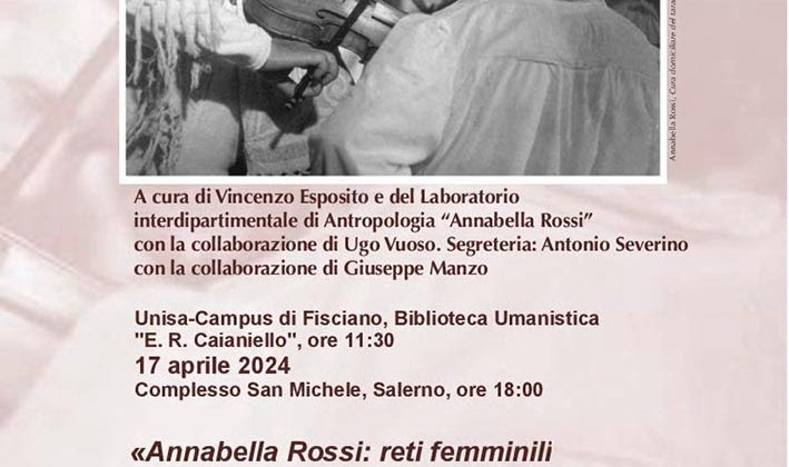 «Annabella Rossi: reti femminili in un archivio familiare» 