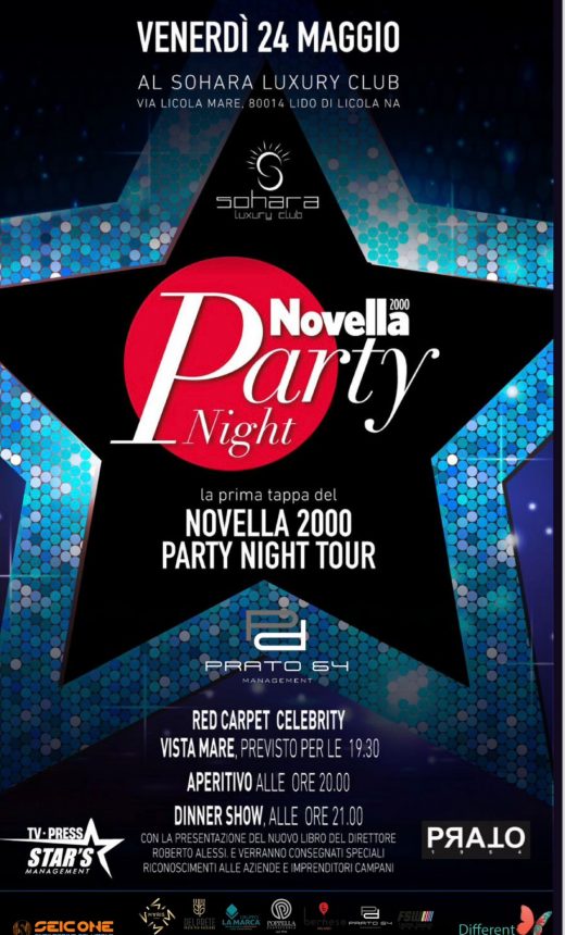 Inizia il “Novella 2000 Party Night”