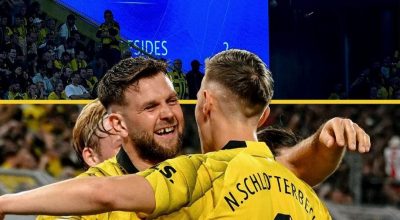 Semifinali, andata, il Borussia Dortmund battere il PSG